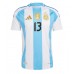 Argentina Cristian Romero #13 Replika Hjemmebanetrøje Copa America 2024 Kortærmet